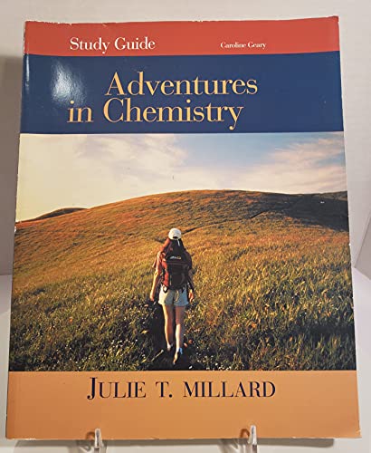 Imagen de archivo de Study Guide for Millard's Adventures in Chemistry a la venta por Irish Booksellers