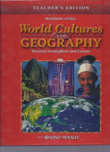 Stock image for McDougal Littell World Cultures & Geography: Teacher Edition Grades 6-8 Western Hemisphere and Europe 2005 for sale by SecondSale