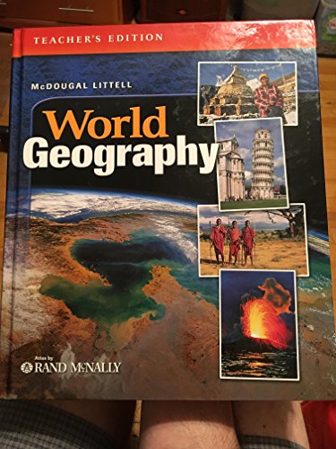 Stock image for McDougal Littell World Geography: Teacher Edition Grades 9-12 2005 for sale by Jenson Books Inc