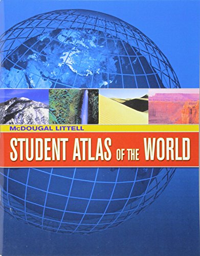 Imagen de archivo de World Cultures and Geography : McDougal Littell Student Atlas of the World a la venta por Better World Books