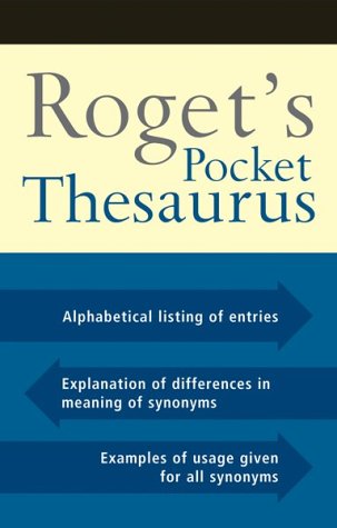 9780618378074: Roget's Pocket Thesaurus