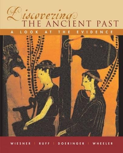 9780618379309: Discovering the Ancient Past: A Look at the Evidence