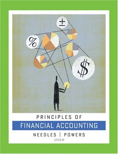 Beispielbild fr Principles of Financial Accounting zum Verkauf von Better World Books