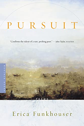 Beispielbild fr Pursuit : Poems zum Verkauf von Better World Books