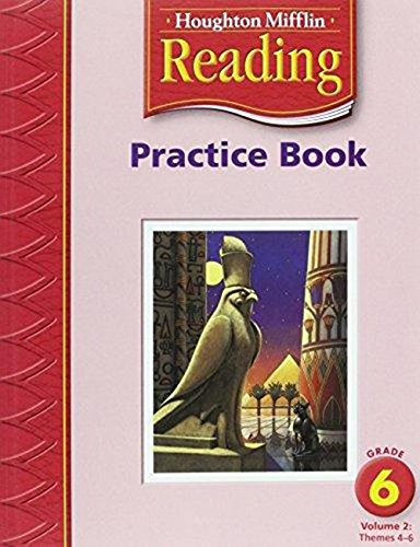 9780618384815: Houghton Mifflin Reading Practice Book: Grade 6 Volume 2