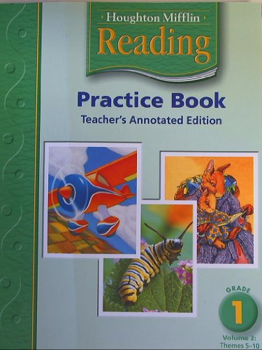 9780618384839: Houghton Mifflin Reading Practice Book - Teacher's Edition: Grade 1 Volume 2