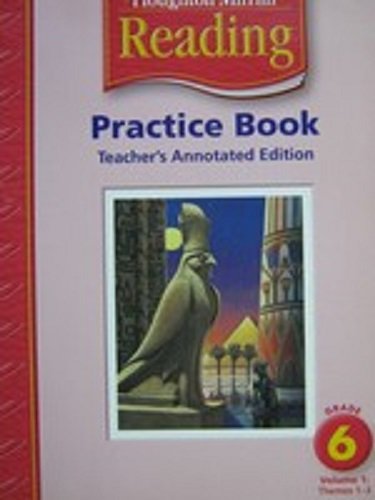 9780618384921: Houghton Mifflin Reading Practice Book - Teacher's Edition: Grade 6 Volume 1