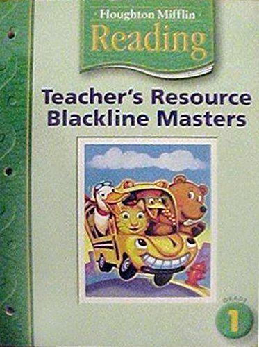 Houghton Mifflin Reading: Teacher Resource Blackline Masters Grade 1 (9780618385126) by J David Cooper
