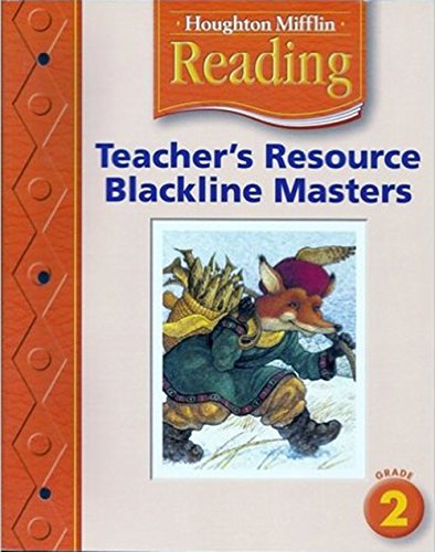 Imagen de archivo de Houghton Mifflin Reading Teacher's Resource Blackline Masters Grade 2 a la venta por Better World Books