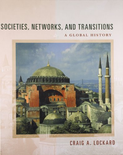 Stock image for Societies, Networks, and Transitions: A Global History for sale by HPB-Red