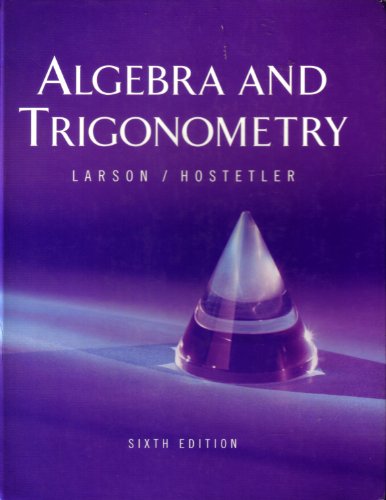 9780618386505: Algebra and Trigonometry: Text with Learning Tools CD-ROM