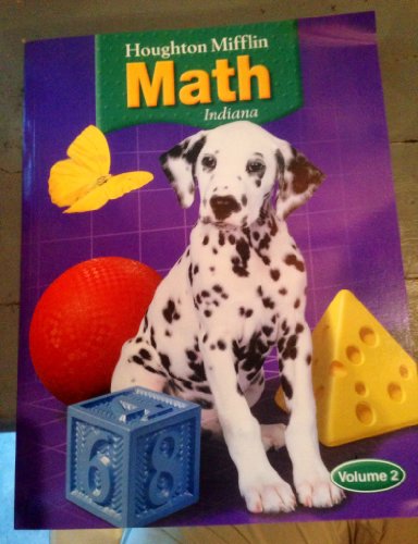 9780618388936: Houghton Mifflin Math Indiana Volume 2