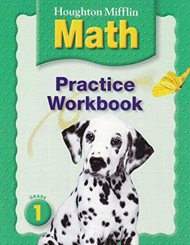 Stock image for Houghton Mifflin Math (C) 2005: Practice Workbook Grade 1 for sale by ThriftBooks-Atlanta