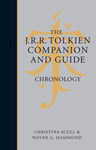 The J.R.R. Tolkien Companion and Guide, Volume 1: Chronology (9780618391028) by Christina Scull; Wayne G. Hammond