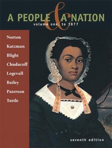 Stock image for A People and a Nation: A History of the United States: Volume One: To 1877 for sale by ThriftBooks-Dallas