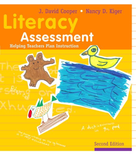 Imagen de archivo de Literacy Assessment : Helping Teachers Plan Instruction a la venta por Better World Books