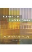 Stock image for Elementary Linear Algebra for sale by GoldenWavesOfBooks