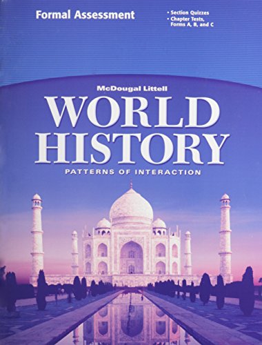 9780618409280: World History: Patterns of Interaction Grades 9-12: Formal Assessment