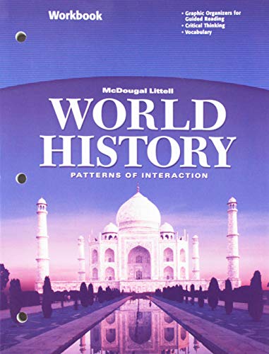 Stock image for World History: Patterns of Interaction: Workbook for sale by HPB-Diamond