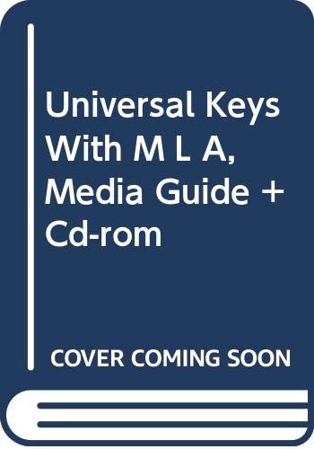 Universal Keys With M L A, Media Guide + Cd-rom (9780618409822) by Raimes, Ann