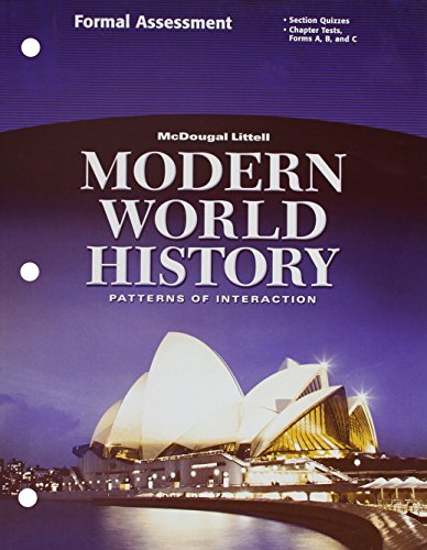 9780618409853: Modern World History: Patterns of Interaction Formal Assessment Grades 9-12