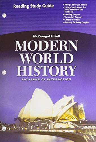 9780618409914: Modern World History, Patterns of Interaction: Reading Study Guide