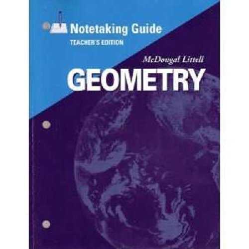 Stock image for McDougal Littell High Geometry: Notetaking Guide Teacher's Edition for sale by GoldBooks