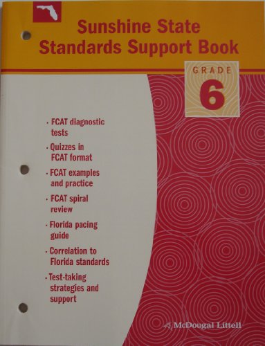 Beispielbild fr Math Sunshine State Standards Course 1 Grade 6: Mcdougal Littell Middle School Math Florida (Mid Sch Math) zum Verkauf von BooksRun