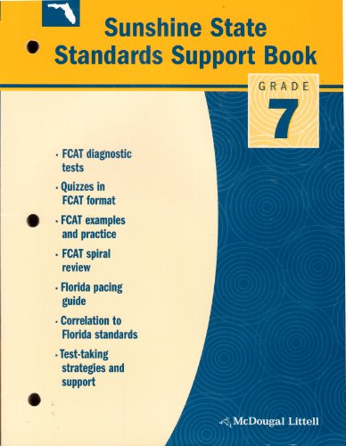 Imagen de archivo de McDougal Littell Middle School Math Florida: Sunshine State Standards (Student) Course 2 a la venta por ThriftBooks-Dallas