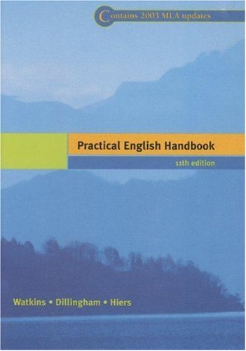 Beispielbild fr Practical English Handbook, MLA Update zum Verkauf von SecondSale