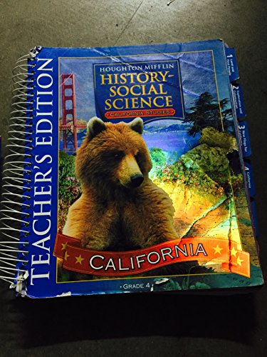 9780618424122: California Studies Teacher's Edition Level 4: California Edition