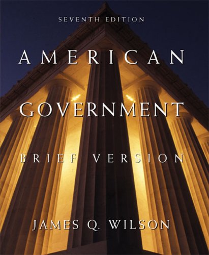 9780618427789: American Government: Brief Version