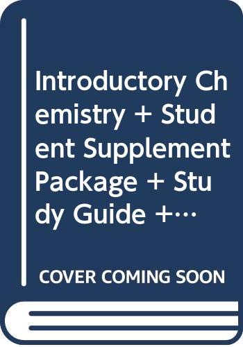 Introductory Chemistry + Student Supplement Package + Study Guide + Cd-rom 5th Ed (9780618428038) by Zumdahl, Steven S.