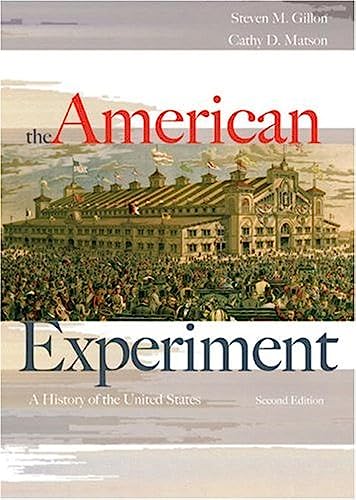 Beispielbild fr The American Experiment: A History Of The United States ; 9780618429493 ; 0618429492 zum Verkauf von APlus Textbooks