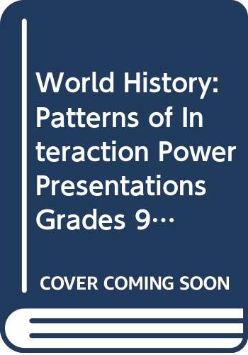 9780618431670: World History: Patterns of Interaction Power Presentations Grades 9-12: Modern World History