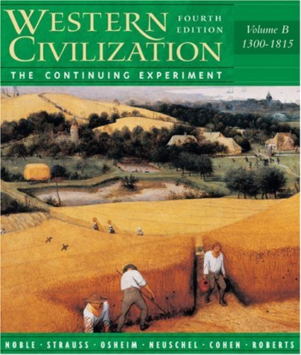 Beispielbild fr Western Civilization: Beyond Boundaries, Vol. B: 1300-1815 zum Verkauf von Wonder Book
