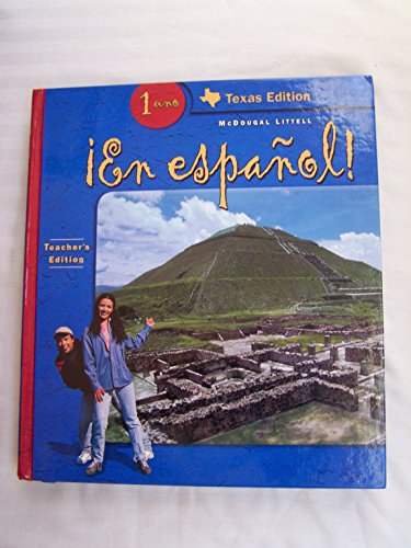 Imagen de archivo de En espa?ol! Texas: Teacher Edition Level 1 2005 a la venta por ThriftBooks-Atlanta