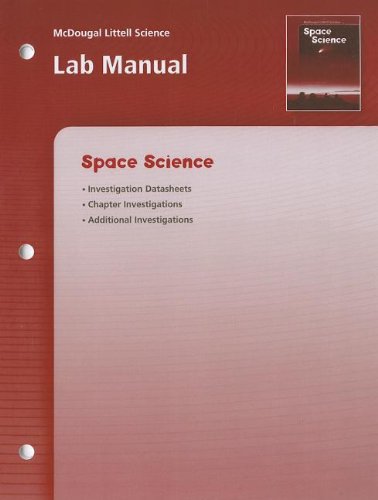 9780618437344: Space Science, Grades 6-8 Lab Manual: Mcdougal Littell Science Earth Science Modules (Middle School Science)