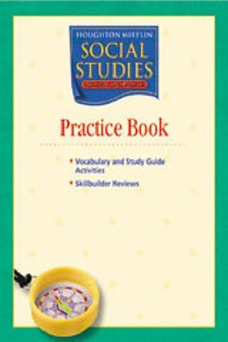 Stock image for Houghton Mifflin Social Studies: Practice Book Level 1 School and Family for sale by Jenson Books Inc