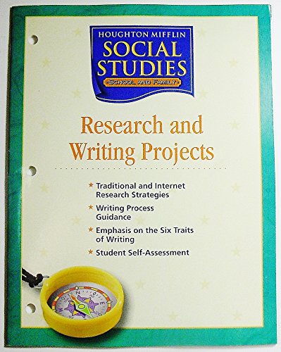 Stock image for Houghton Mifflin Social Studies: Research and Writing Projects - School and Family for sale by Modetz Errands-n-More, L.L.C.