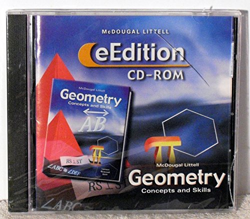 Stock image for McDougal Concepts & Skills Geometry: Eedition CD-ROM Geometry 2003 for sale by Ergodebooks