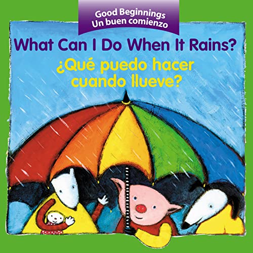 9780618443765: What Can I Do When It Rains?/Qu puedo hacer cuando llueve?: Bilingual English-Spanish (Good Beginnings)