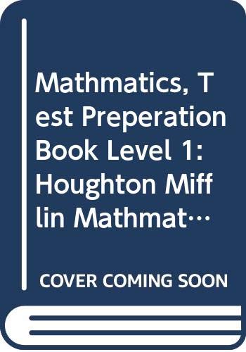 Beispielbild fr Mathmatics, Test Preperation Book Level 1: Houghton Mifflin Mathmatics Indiana zum Verkauf von Nationwide_Text