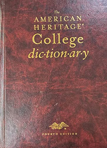 Beispielbild fr The American Heritage College Dictionary zum Verkauf von BookHolders