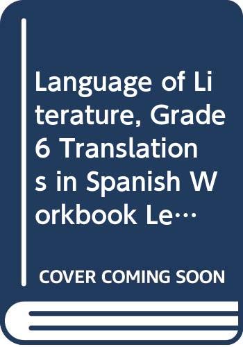 Imagen de archivo de Spanish Translations (McDougal Littell Bridges to Literature, Level 1) a la venta por Nationwide_Text