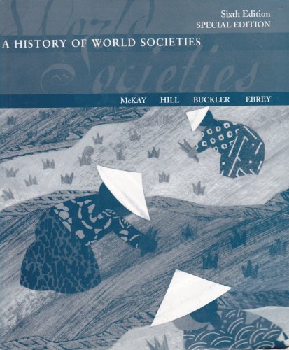 Beispielbild fr A History of World Societies zum Verkauf von The Book Cellar, LLC
