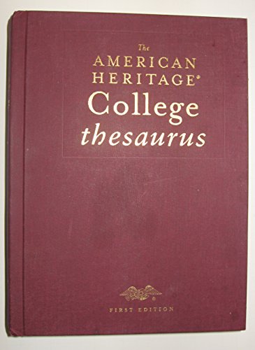 Stock image for The American Heritage College Thesaurus, Deluxe Edition for sale by ThriftBooks-Dallas