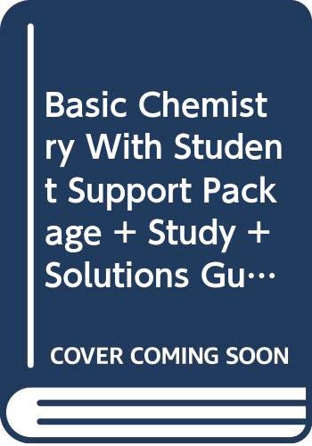 Zumdahl Basic Chemistry With Student Support Package Plus Study and Solutions Guide Plus Lab Manual Fifth Edition (9780618463268) by Zumdahl