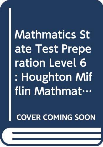 Beispielbild fr Mathmatics State Test Preperation Level 6: Houghton Mifflin Mathmatics Illinois zum Verkauf von Nationwide_Text