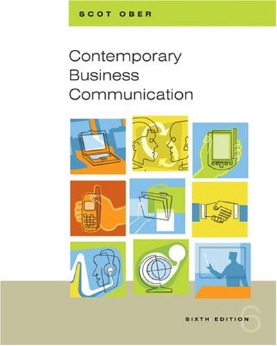 Imagen de archivo de Contemporary Business Communications a la venta por Better World Books